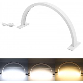 Lámpara de escritorio curvada LED
